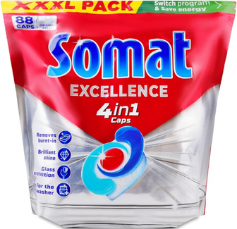 Засіб Somat Exellence Premium 4в1 для ПММ 88табл.
