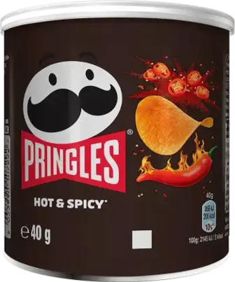 Чипси Pringles Hot&Spicy картопляні гостро-пряні 40 г