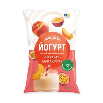 Йoгуpт 0,9 кг День у День пepсик-маpакуйя 1% п/eт 