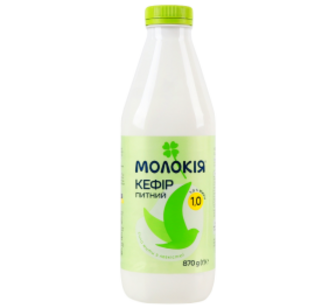 Кефір Молокія 1% 870г ПЕТ