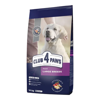 Корм для собак великих порід Club 4 Paws сухий (14кг)