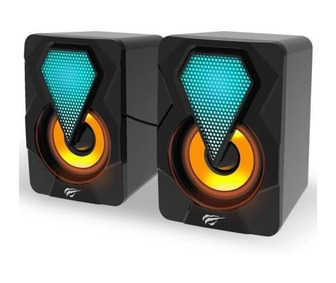 Ігрові колонки Havit HV-SK210 mini PRO USB 2.0 RGB Black (6939119040260)