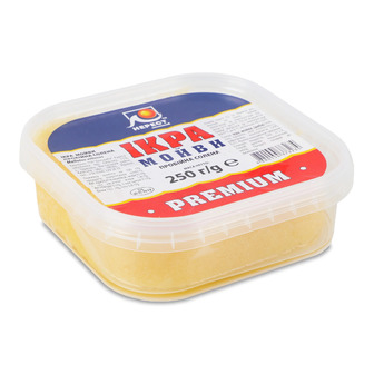Ікра мойви Нерест Premium пробійна солена 250 г (4820154373234)