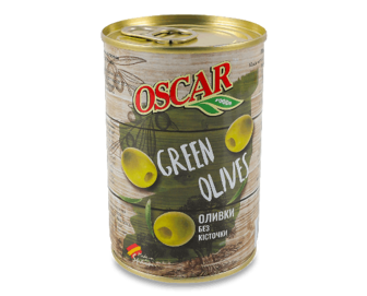 Оливки Oscar без кісточки (300г)