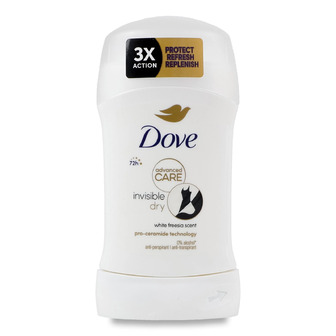 Дезодорант-антиперспірант Dove Невидимий жіночий олівець 40 мл (59099598)