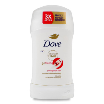 Антиперспірант-олівець Dove Advanced care Go fresh Гранат 50 мл (59099642)