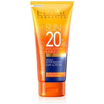 Лосьйон сонцезахисний Eveline Cosmetics Sun Amazing Oils SPF20 200 мл (5901761945355)
