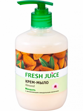 Мило рідке Fresh Juice мигдаль 460 мл (4823015911460)