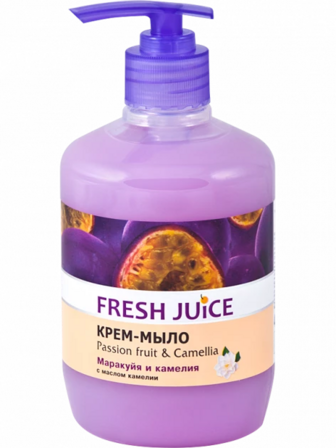 Крем-мило Fresh Juice Passion Fruitu0026Camellia 460 мл (4823015935732)