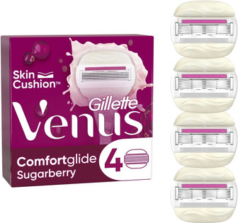 Змінні картриджі для гоління Gillette Venus Comfortglide Sugarberry 4 шт (8700216122849)