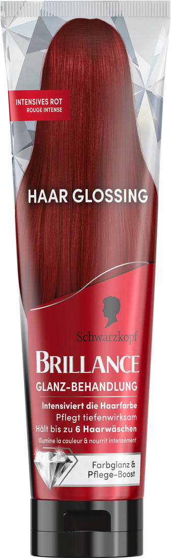 Тонуючий бальзам для волосся Brillance Hair Gloss Спекотний червоний 150 мл (4015100738087)