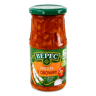 Квасоля Верес з овочами 445г (445г)