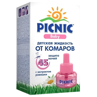 Рідина від комарів Picnic Baby 30 мл 45 ночей