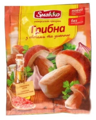 Приправа грибная с овощами и зеленью универсальная 80 гр