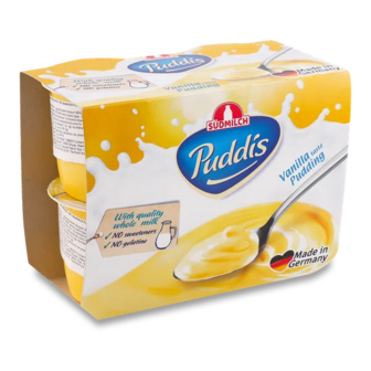 Десерт Puddis Sudmilch зі смаком ванілі (125г)