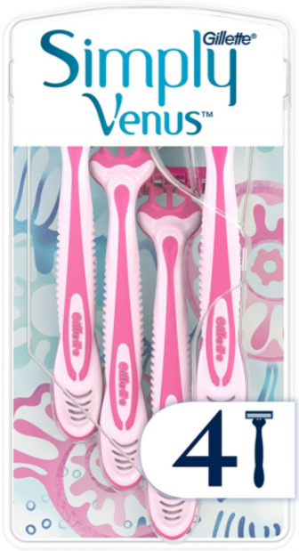 Бритва Gillette Venus Simply одноразові 4шт.