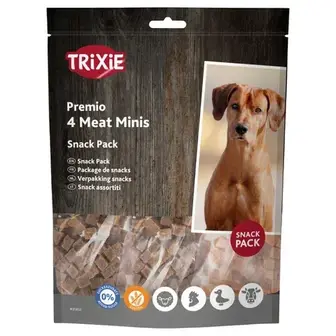 Trixie Premio 4 Meat Minis ласощі для собак 4 х 100 г - асорті