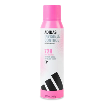 Дезодорант-спрей Adidas Invisible Control (150мл)