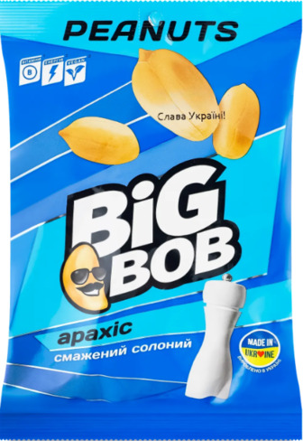 Арахіс Big Bob солоний 120г