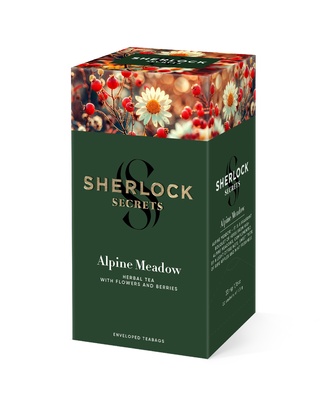Чай SHERLOCK SECRETS Alpine Meadow трав"яний 22сашет*1,5г/33г