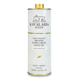 Олія оливкова Kavalaria Estate Extra Virgin органічна (500мл)
