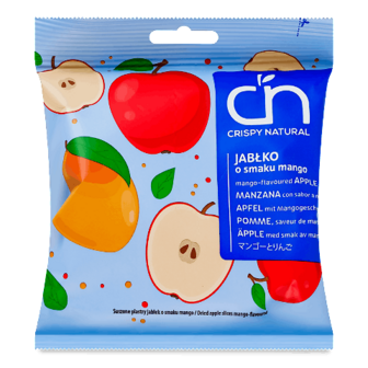 Чипси фруктові Crispy natural Яблуко зі смаком манго 18г (18г)