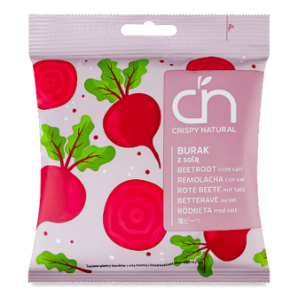 Чипси овочеві Crispy natural Буряк із сіллю 18г (18г)