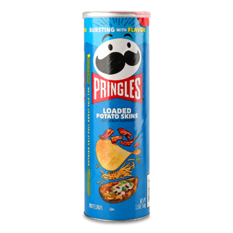 Чипси Pringles зі смаком печеної картоплі 158г (158г)