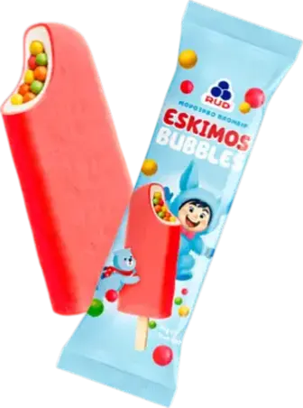 Морозиво Рудь Ескімос Bubbles 70 г