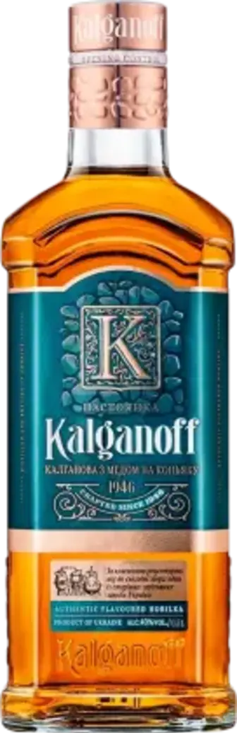 Настоянка Kalganoff з медом на бренді 40% 0.5 л