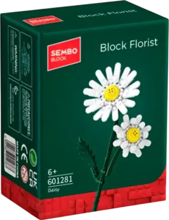 Конструктор Sembo Block Block Florist Ромашка 100 елементів