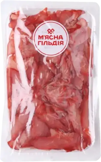 Бастурма М'ясна гільдія Фірмова сирокопчена вищий гатунок нарізка вагова