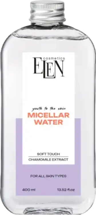 Міцелярна вода Elen Cosmetics для всіх типів шкіри 400 мл