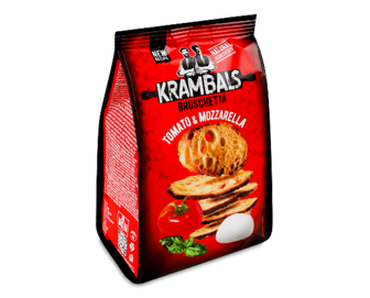 Брускети Krambals з томатами та моцарелою (70г)