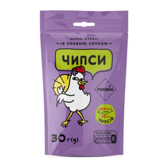 Чипси PREMIA курячі із соєвим соусом (30г)