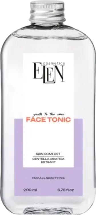 Тонік для обличчя Elen Cosmetics для всіх типів шкіри 200 мл