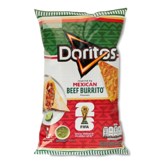 Чипси Doritos кукурудзяний смак мексиканський буріто з яловичиною