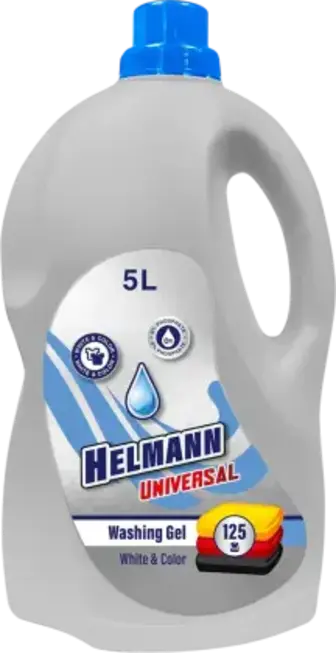 Гель для прання Helmann universal для білих та кольорових речей 5 л