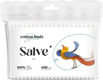 Ватні палички Salve 400 шт