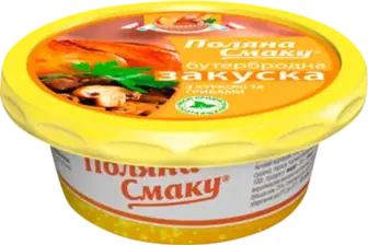 Закуска Поляна Смаку з грибами та куркою 100 г