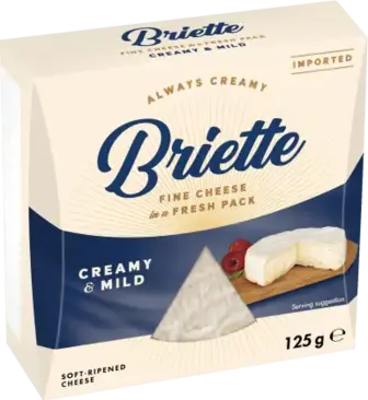 Сир Kaserei Briette Creamy&Mild 60% 125 г