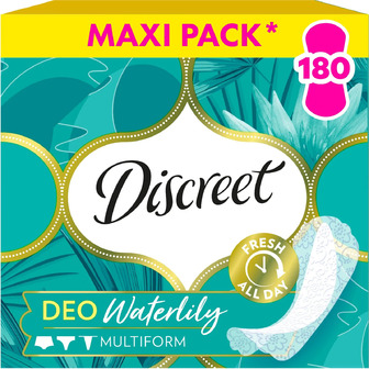 Прокладки щоденні Discreet Deo Waterlily 180 шт (8700216859226)