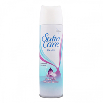 Гель для гоління Gillette Satin Care with Shea Butter для сухої шкіри, 200 мл