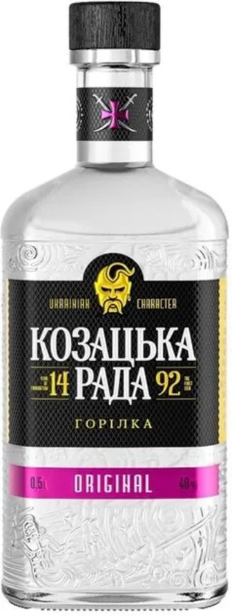 Горілка Козацька рада Оригінальна 0.5 л 40% (4820080723578)