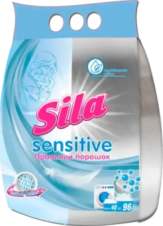 Пральний порошок Sila Sensitive 2.4 кг