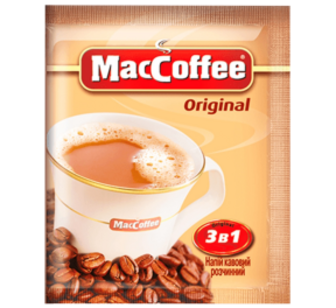 Напій кавовий розч 3в1 MacCoffee Classic 20г стік