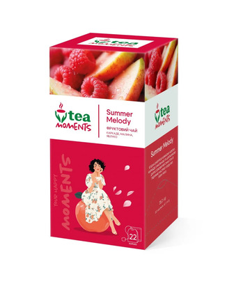 Чай каркаде Tea Moments Summer Melody 1.6 г 22 шт (4823118606850)