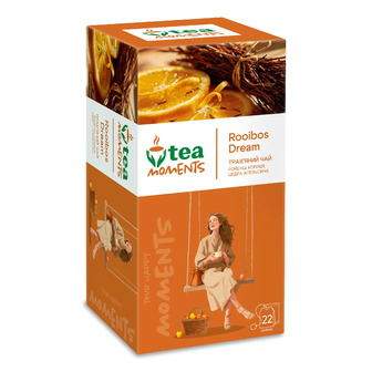 Чай зелений Tea Moments Rooibos Dream ароматизований 1.5 г 22 шт (4823118606713)