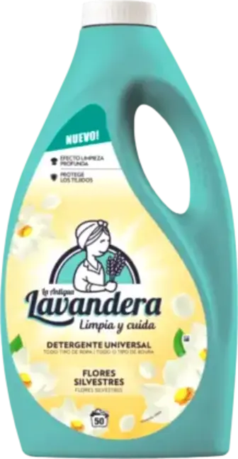 Гель для прання Lavandera Квіти білі 2.5 л