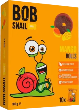 Цукерки Bob Snail Мангові 100 г